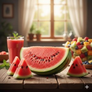 هندوانه؛ میوه کم‌کالری تابستانی