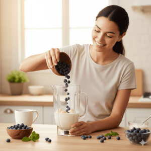 تاثیر ترکیبات گیاهی موجود در بلوبری بر سلامت بدن