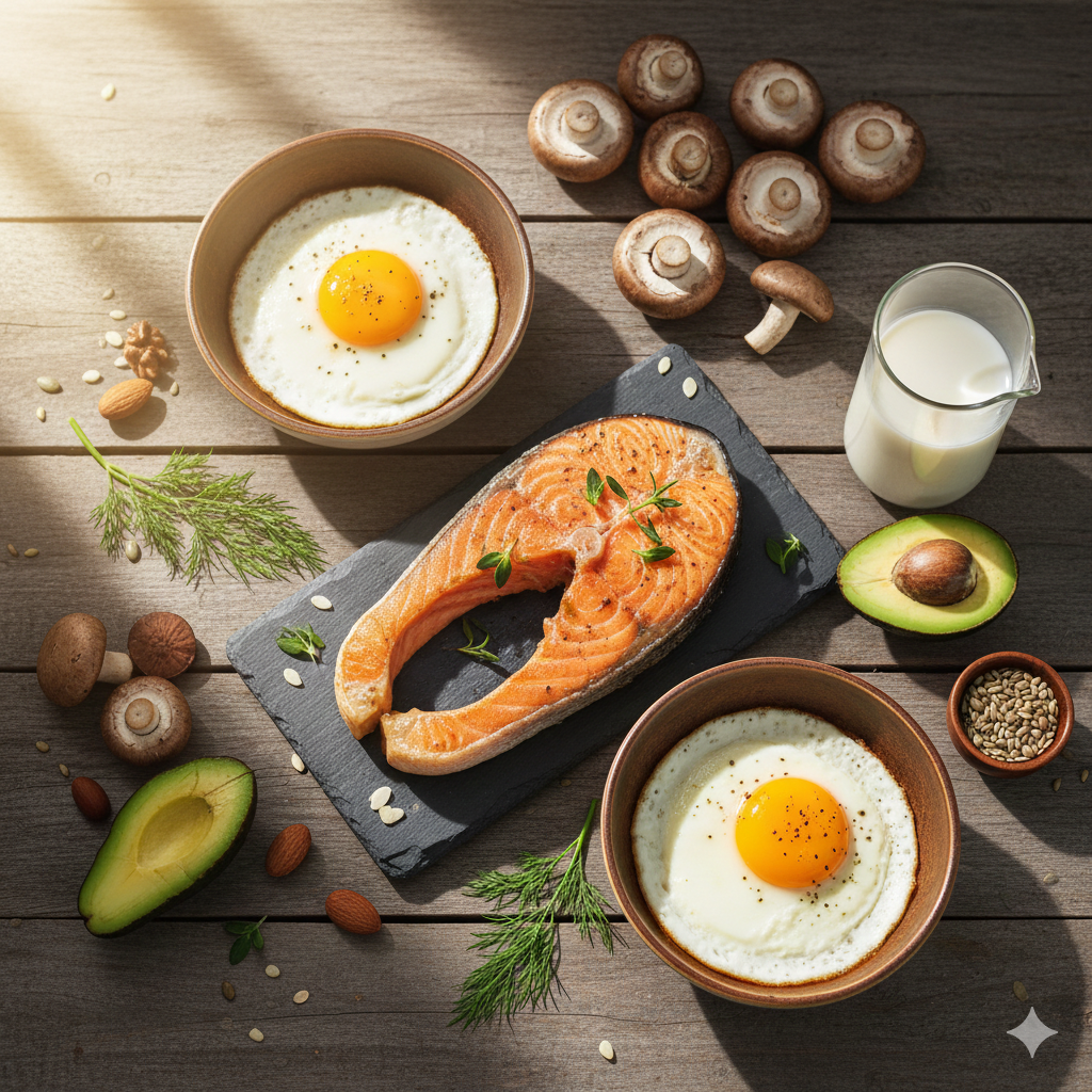 ویتامین D و تاثیر آن بر کاهش چربی شکم