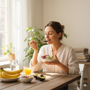 غذا خوردن بدون فشار و استرس، با ذهن آگاه